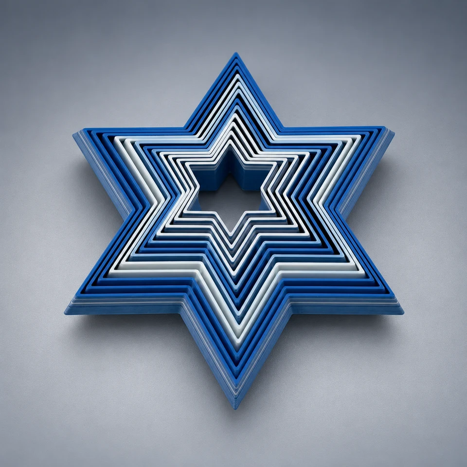 Jewish Star Fidget