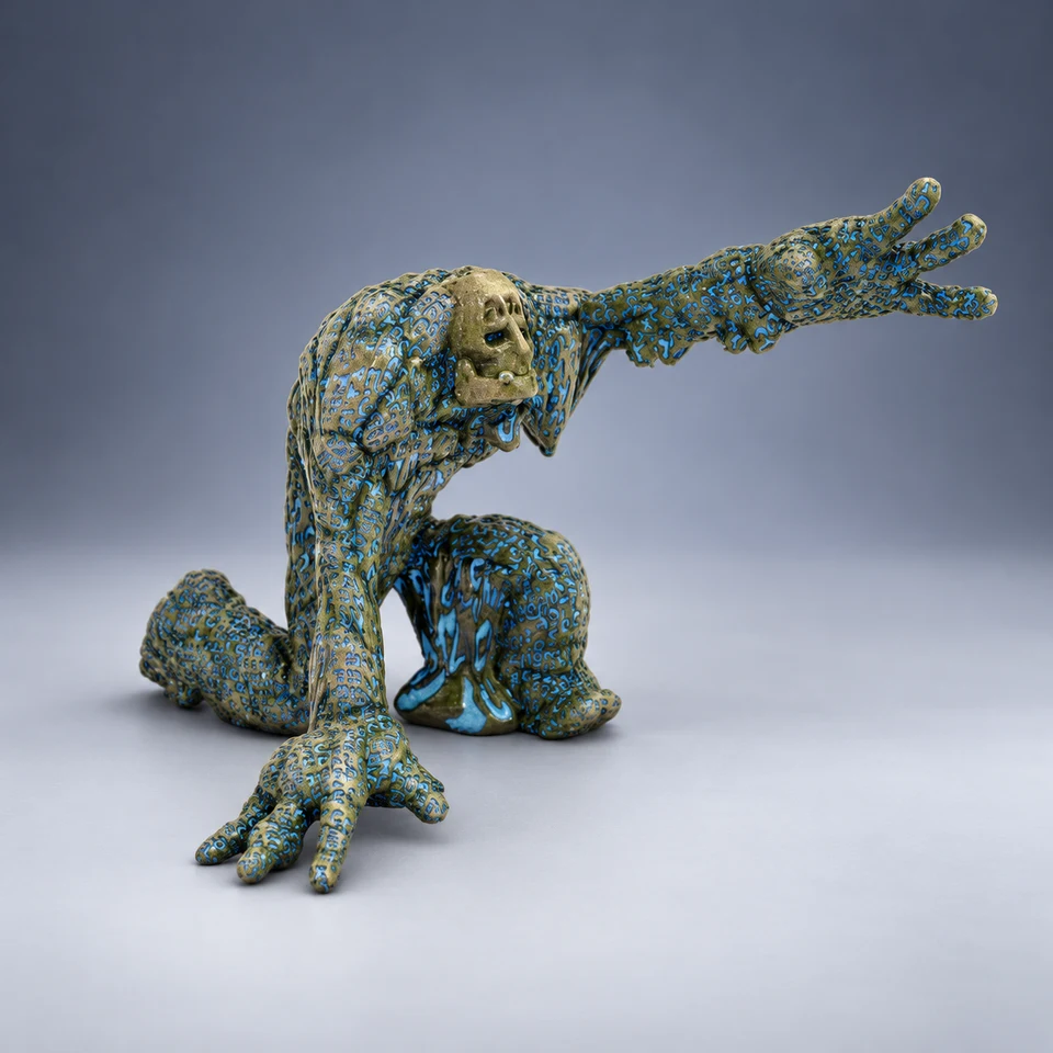 Golem - 3D Micrography Figurine