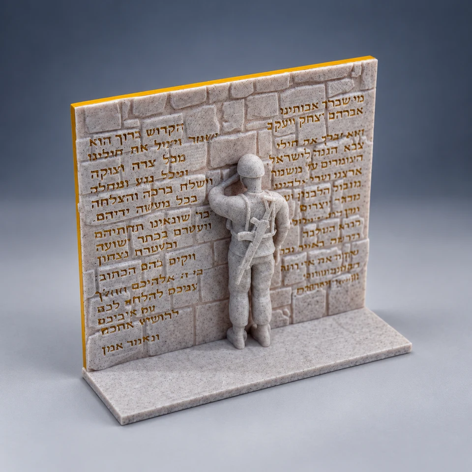 Soldier's Prayer - Freestanding Figurine